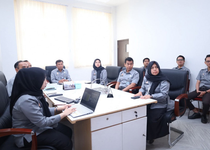 Perkuat Capaian Kinerja, Kanwil Kemenkum Jambi Ikuti Rapat Peningkatan Kinerja Pembinaan Hukum Semester I 2026