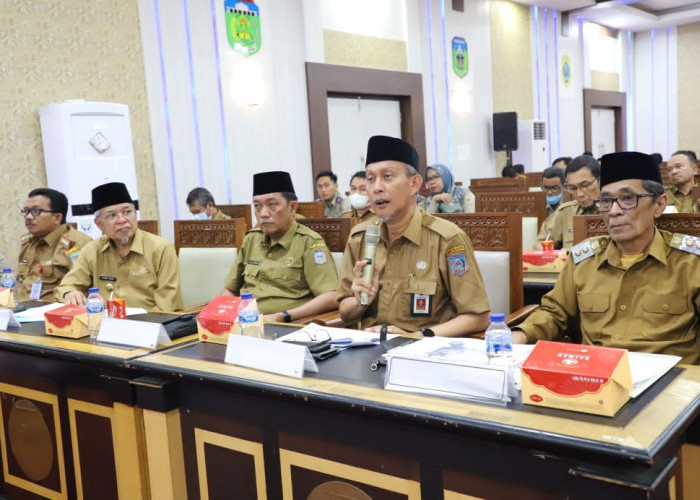 Sekda Tanjab Barat Hadiri FGD Penyepakatan Hasil Verifikasi dan Klarifikasi Data Sawah