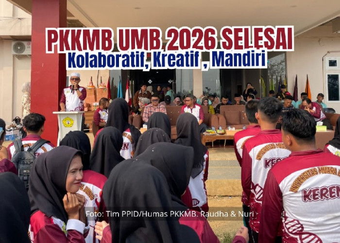 PKKMB 2026 UMB Resmi Ditutup, Maba Didorong Adaptif Hadapi Era AI