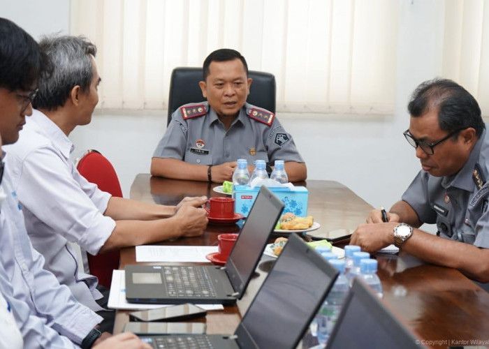 Perkuat Sinergi Pengelolaan Keuangan, Kanwil Kemenkum Jambi Berkolaborasi Bersama KPPN Jambi