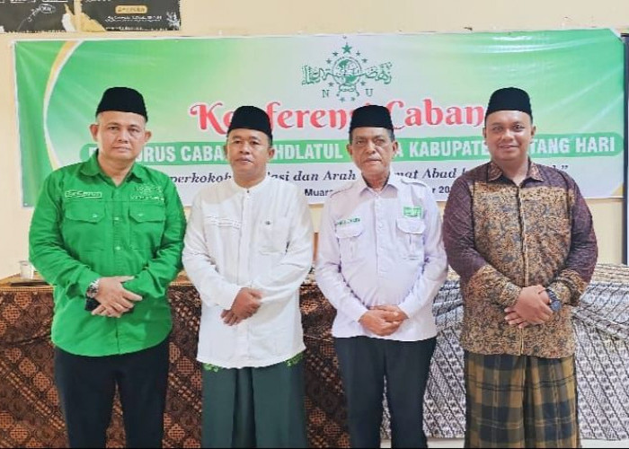 Nahkoda Baru PC NU Kabupaten Batang Hari, Ini Harapan Ketua PWNU Provinsi Jambi