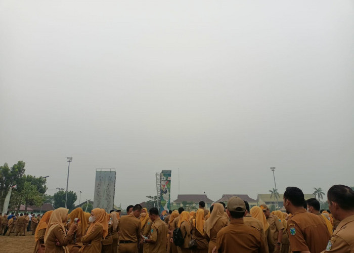 Kabut Asap Tebal Selimuti Batang Hari, Data ISPU Masuk Kategori Berbahaya 
