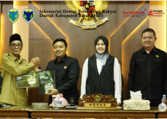 DPRD Kabupaten Batang Hari Gelar Paripurna Penyampaian Nota Pengantar LKPD Tahun Anggaran 2025