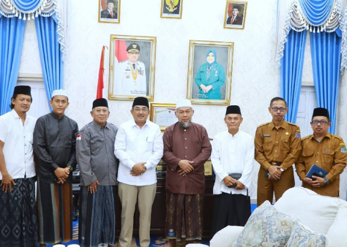 Bupati Anwar Sadat Sambut Silaturahmi Pengurus JATMAN NU Provinsi Jambi