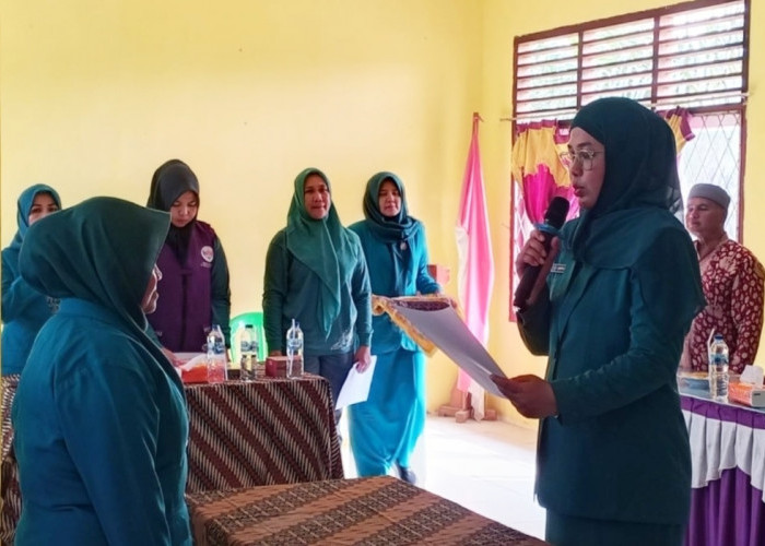 Ny. Lavita Syukur Minta TP PKK Lembah Masurai Segera Tancap Gas Usai Pelantikan