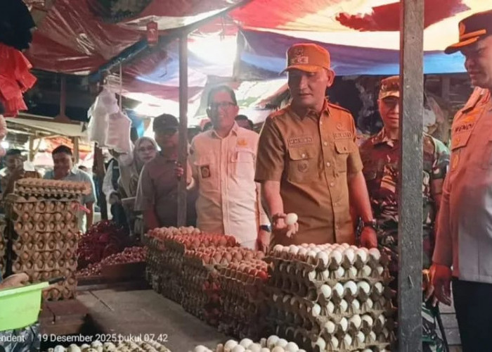 Sidak Pasar jelang Nataru Bupati Sarolangun temukan lonjakan harga