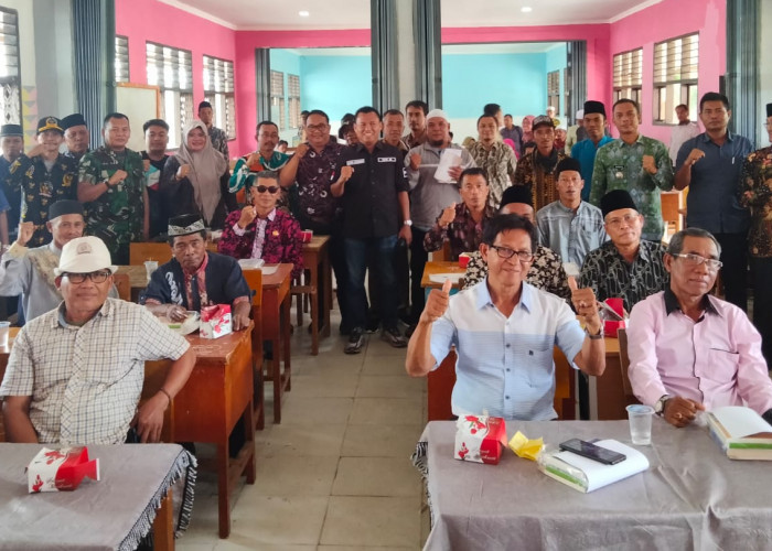 Jalankan Fungsi MPR RI, Hasbi Anshory Sosialisasi Empat Pilar di Maro Sebo Ulu 