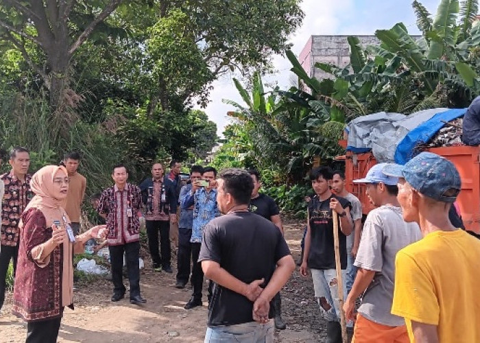 Sidak Sampah Pasca Lebaran, Pj Wali Kota Jambi : Warga belum Disiplin