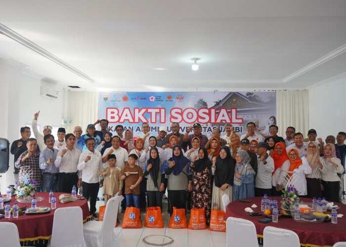 Sinergi Alumni untuk Negeri : Bakti Sosial IKA UNJA Beri Dampak Nyata bagi Masyarakat