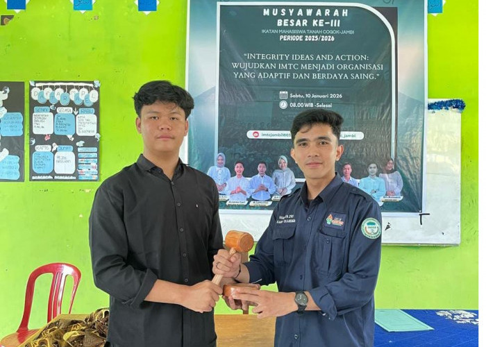 Pimpin IMTC Jambi, Mhd Pazri Terpilih Aklamasi 