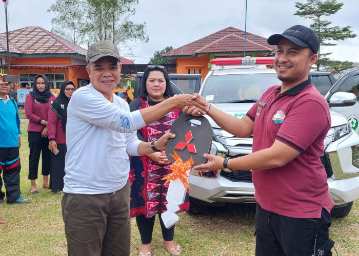 Puskesmas Tuo Pasir Mayang Dapat Bantuan Ambulance Pajero Sport Double Gardan