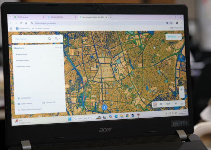 Akses Peta Pertanahan Melalui Bhumi Terbuka untuk Publik, Kementerian ATR/BPN Perkuat Transparansi