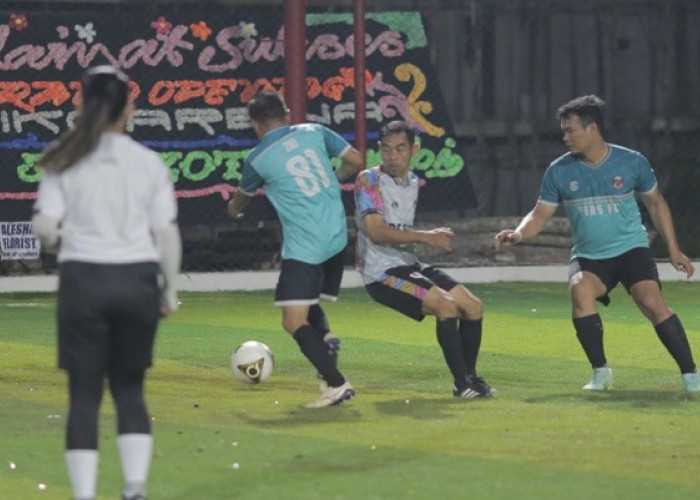 4 Tim Ambil Bagian, Polda Jambi Gelar Turnamen Mini Soccer HUT Bhayangkara ke 78