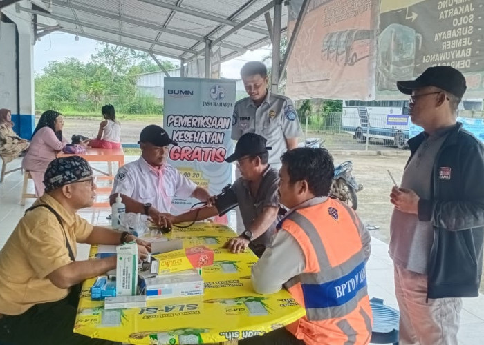 Pelayanan Kesehatan Gratis Jasa Raharja Terminal Tipe A Muara Bungo, Wujud Kepedulian Pengguna Transportasi