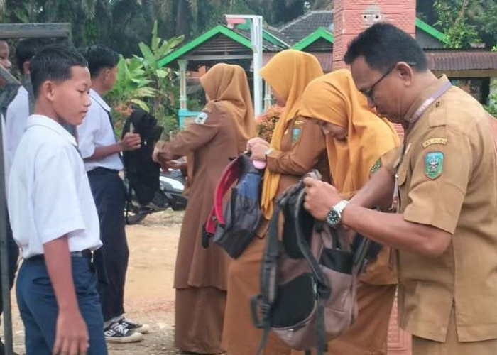 Disdikbud Sarolangun Lakukan Razia Cegah Kekerasan di Lingkup Sekolah