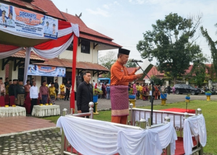 Peringati HUT ke-69 Provinsi Jambi, Wabup A. Khafidh Ajak Masyarakat Bersatu Bangun Daerah
