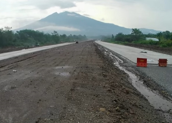 Progres Pembangunan Exit Tol Kayu Tanam di Ujung Tol Padang-Sicincin