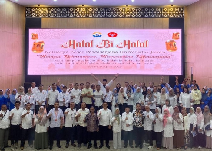 Pascasarjana UNJA Gelar Halal Bihalal, Pererat Silaturahmi untuk Mewujudkan Keberlanjutan