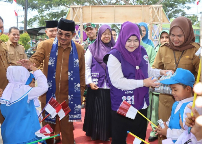 Mendampingi Peluncuran Posyandu 6 SPM, Bupati Anwar Sadat Tegaskan Pentingnya Sinergi Pelayanan Dasar
