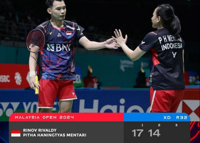 Rinov/Pitha Gagal di Babak 32 Besar Malaysia Open 2024, Dejan/Gloria Melaju Dramatis