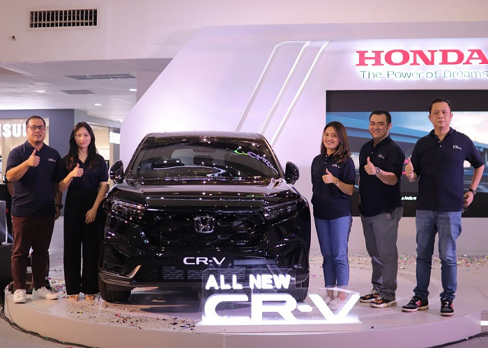 KEREN! All New Honda CR-V, SUV Premium dengan Teknologi Hybrid, Kini Hadir Menyapa Provinsi Jambi