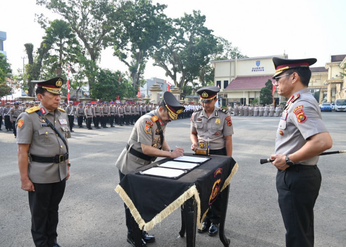 Kapolda Jambi Pimpin Sertijab Wakapolda, Brigjen Pol. K. Yani Sudarto Resmi Emban Amanah Baru