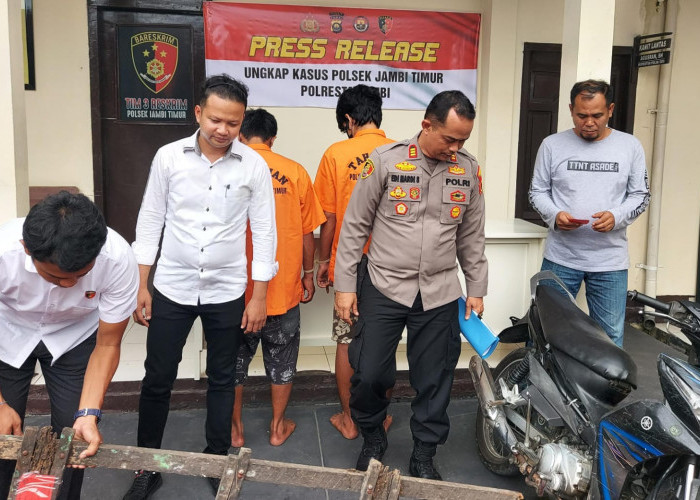 Polisi Ringkus Dua Pelaku Pencuri Outdoor AC, Uangnya Digunakan Untuk Membeli Sabu