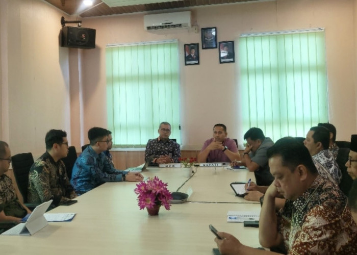 Pimpin Entry Meeting Audit BPK, Bupati M Syukur Sampaikan Komitmen Nol Temuan Terbengkalai