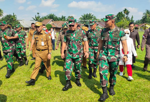 Teng, Jendral TNI Dudung Tiba di Tebo Disambut Pj Bupati dan Unsur Forkopimda