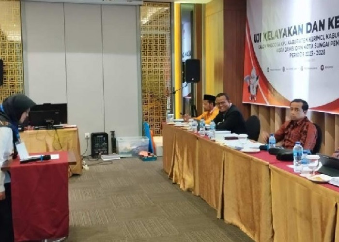 Pengumuman 5 Komisioner KPU Terpilih di 4 Kabupaten/Kota di Provinsi Jambi Molor