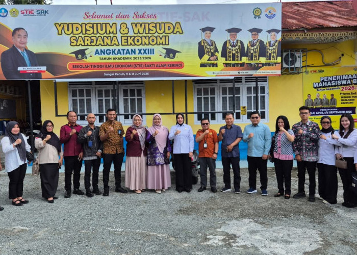 Kanwil Kemenkum Jambi dan STIE Sakti Alam Kerinci Teken PKS, Perkuat Sentra Kekayaan Intelektual di PT 