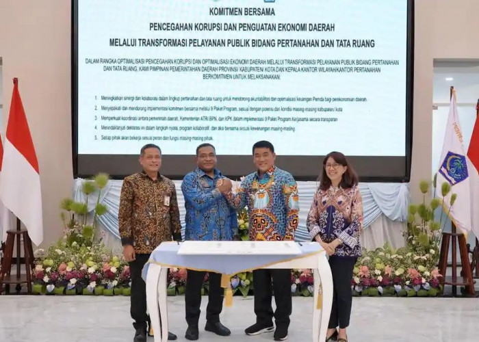 Gandeng KPK, Kementerian ATR/BPN Jadikan Sulut 