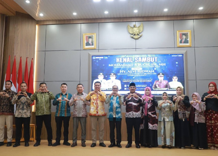 Bupati dan Wakil Bupati Tanjab Barat Sambut Hangat Kajari Baru Muhammad Ridwan Bugis