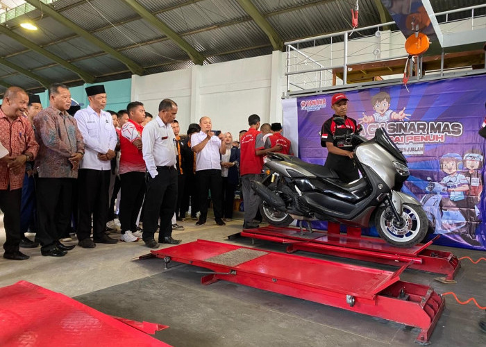 Yamaha Jambi Buka Bengkel Satelit di SMK 2 Sungai Penuh