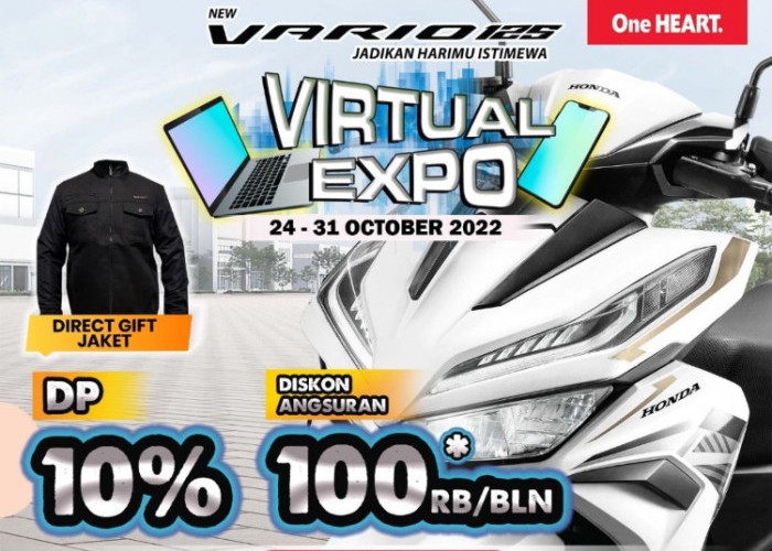 Virtual Expo New Honda Vario 125, Jadikan Harimu Istimewa