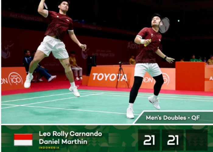 Tembus Semifinal Asian Games 2026, Leo/Daniel Tambah Potensi Medali Bulu Tangkis Indonesia