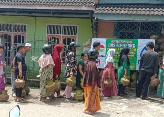 PJ Bupati Merangin H Mukti: Jelang Idul Fitri, Kita OP Gas 3 Kg di Kecamatan