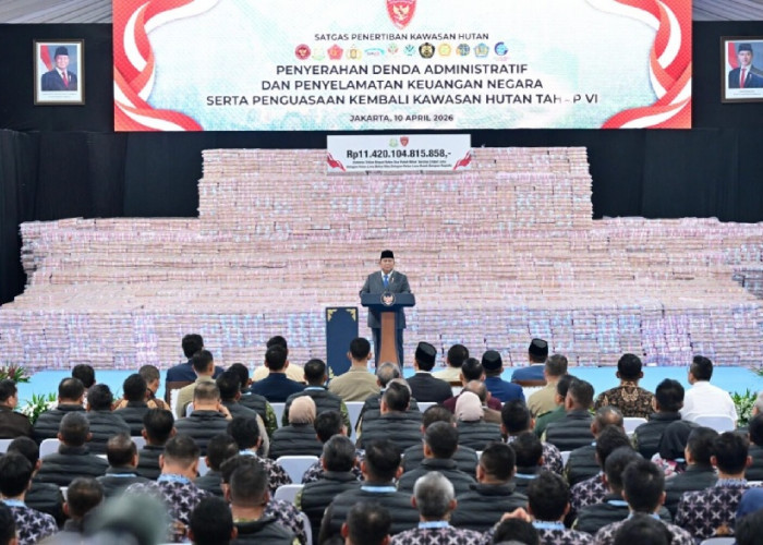 Prabowo Saksikan Penyerahan Rp11,42 Triliun dan Ratusan Ribu Hektare Lahan Hasil Penyelamatan Aset Negara