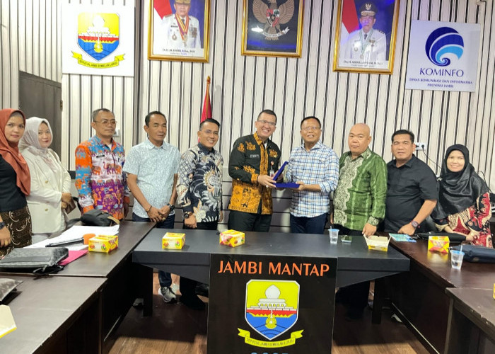 Kadis Kominfo Sambut Kunker Ketua DPRD Provinsi Bengkulu dan Rombongan di Provinsi Jambi