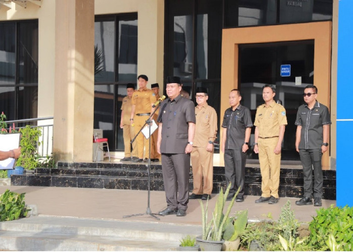 Wabup Katamso Tekankan Sinergi dan Kinerja ASN dalam Apel Gabungan