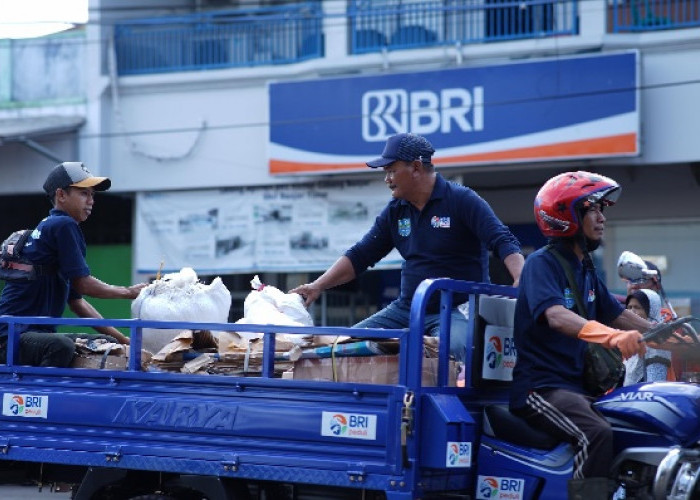 Gerakan Anti Sampah di Pasar Banjar Jawa Barat, BRI Peduli Bantu Kurangi Limbah Pasar1.500 Kg/Bulan