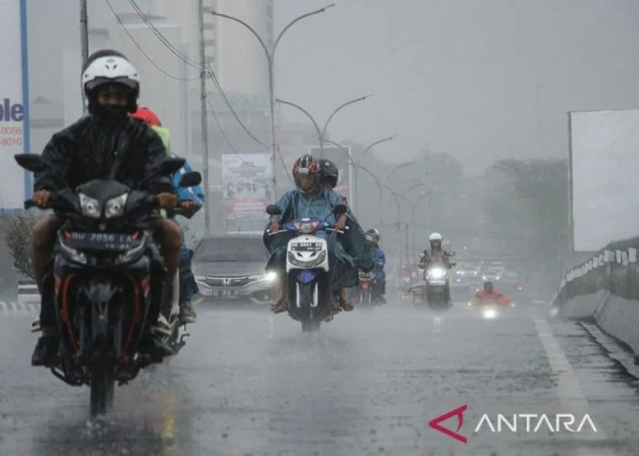 Sabtu, BMKG Prakirakan Mayoritas Wilayah Hujan Sedang-Sangat Lebat