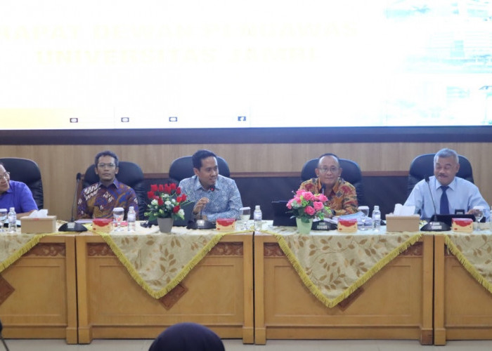 Rektor UNJA Paparkan 8 Program Prioritas dalam Rapat RBA 2023 