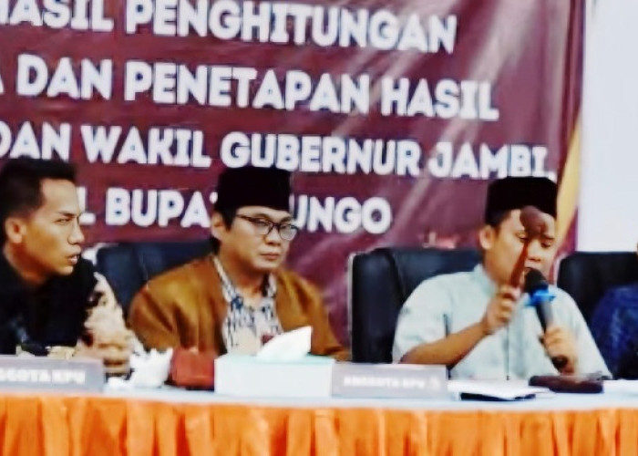 Pleno KPU Bungo, Jumiwan-Maidani Menang Pilkada Bungo