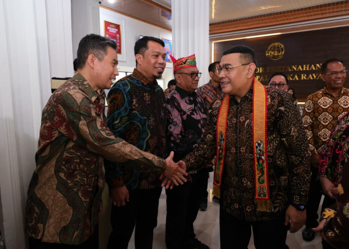 Wamen Ossy Tinjau Kantah Kota Palangkaraya: Ingin Layanan Pertanahan Semakin Memudahkan Masyarakat