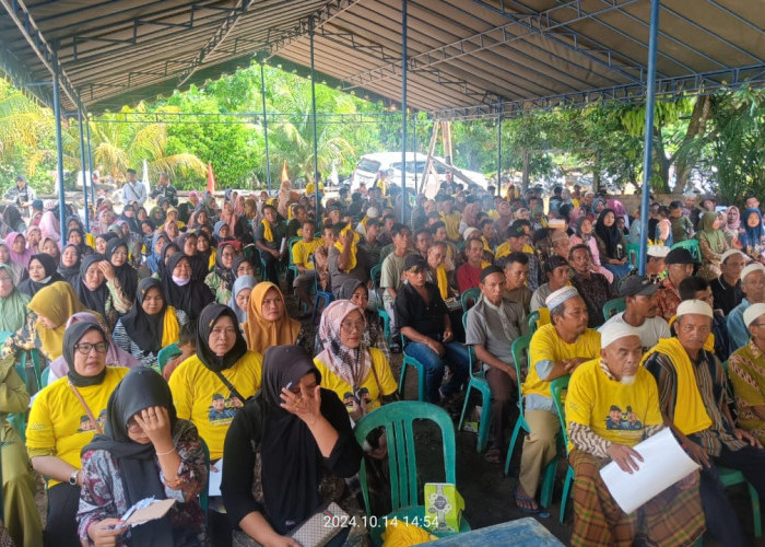 Muaro Tabir Menyala, Masyarakat Tambun Arang Membludak Teriakkan 