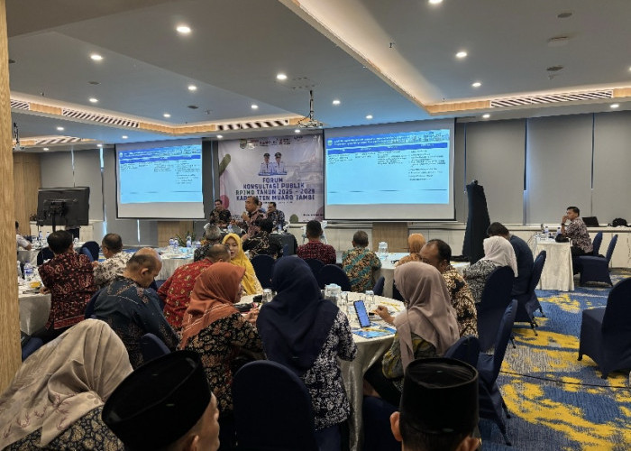 Ditengah Efisiensi Anggaran, Bappeda Muaro Jambi Malah Gelar Kegiatan di Hotel Berbintang