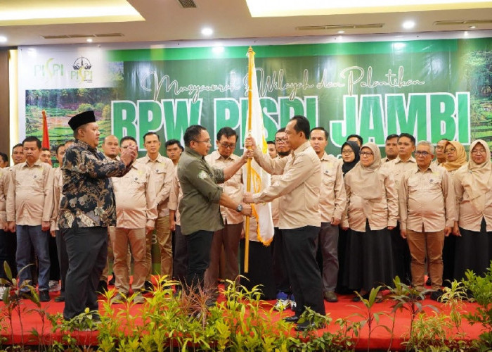 Bupati Muaro Jambi BBS Dilantik Jadi Ketua Badan Pimpinan Wilayah BPW PISPI Provinsi Jambi Periode 2026–2031