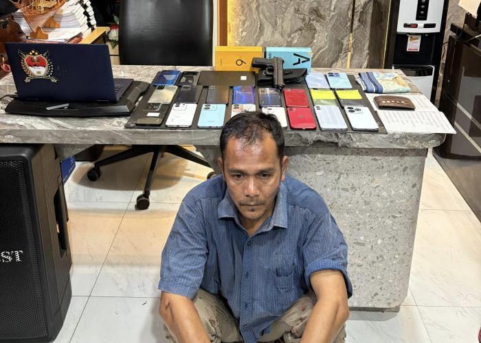 ​Dua Pencuri Ponsel Kontingen Kejurprov Perwakilan Bungo Ditangkap Polres Tanjab Barat