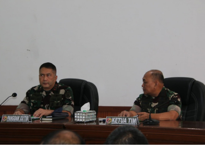 Taklimat Awal Audit Kinerja Itjenad TA 2026 di Kodam XX/Tuanku Imam Bonjol